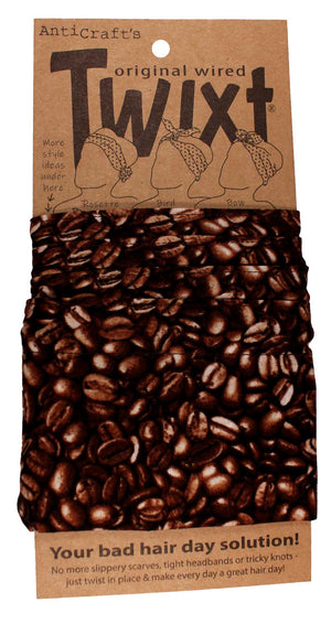 Coffee Beans - Twixt / Wired Head Wrap