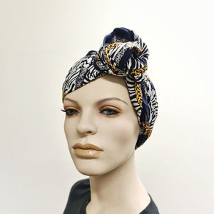 Sapphire Safari - ReMixt / Wired Turban / Full Head Covering
