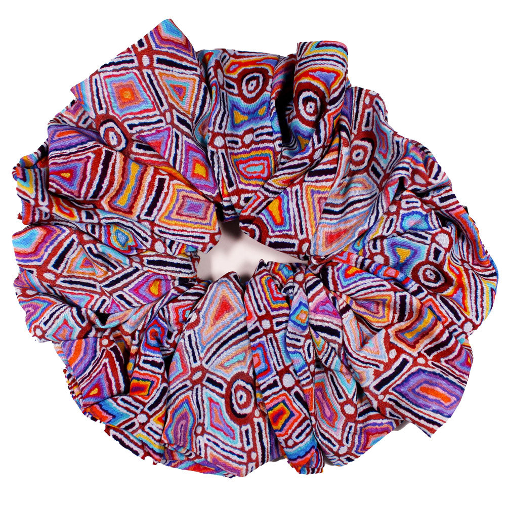 Ngapa Jukurrpa - OTT XL Volumising Scrunchie