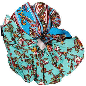 Boho on Blue - OTT XL Volumising Scrunchie