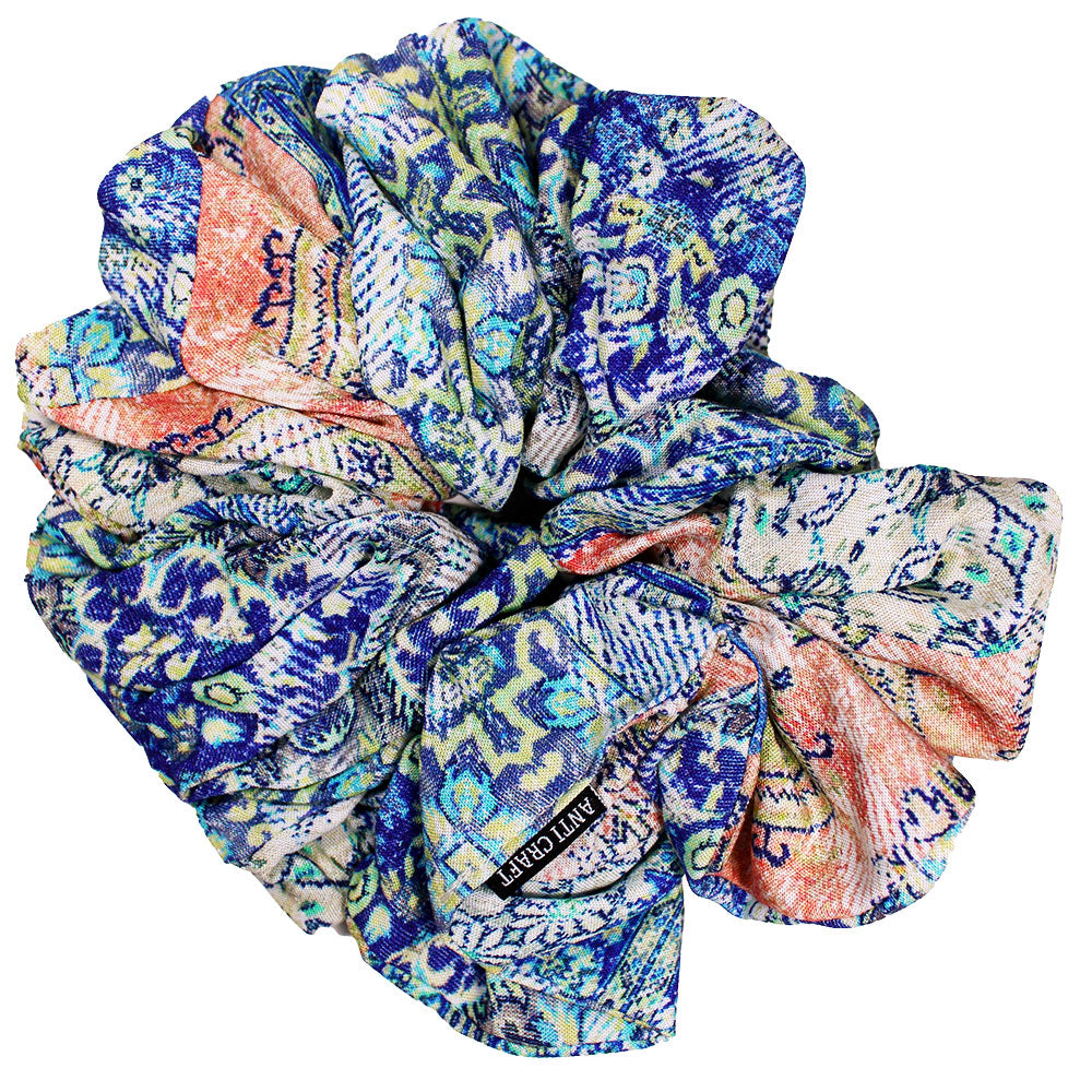 Caftan Print - OTT XL Volumising Scrunchie