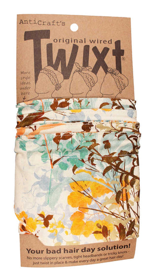 Earth Tone Florals - Twixt / Wired Head Wrap