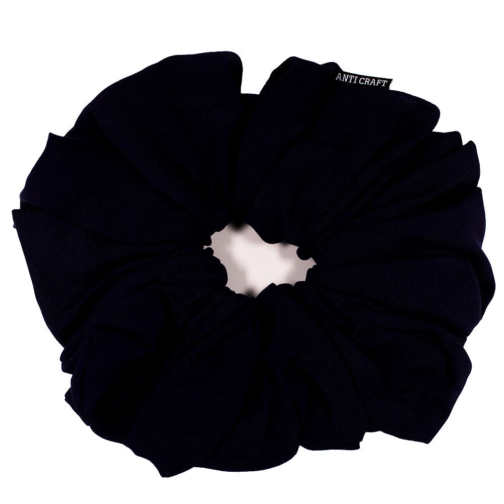 Plain Navy Blue - OTT XL Volumising Scrunchie