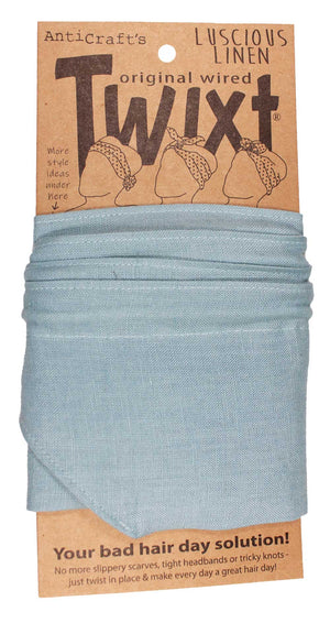 Plain Seafoam Blue - Twixt / Wired Head Wrap