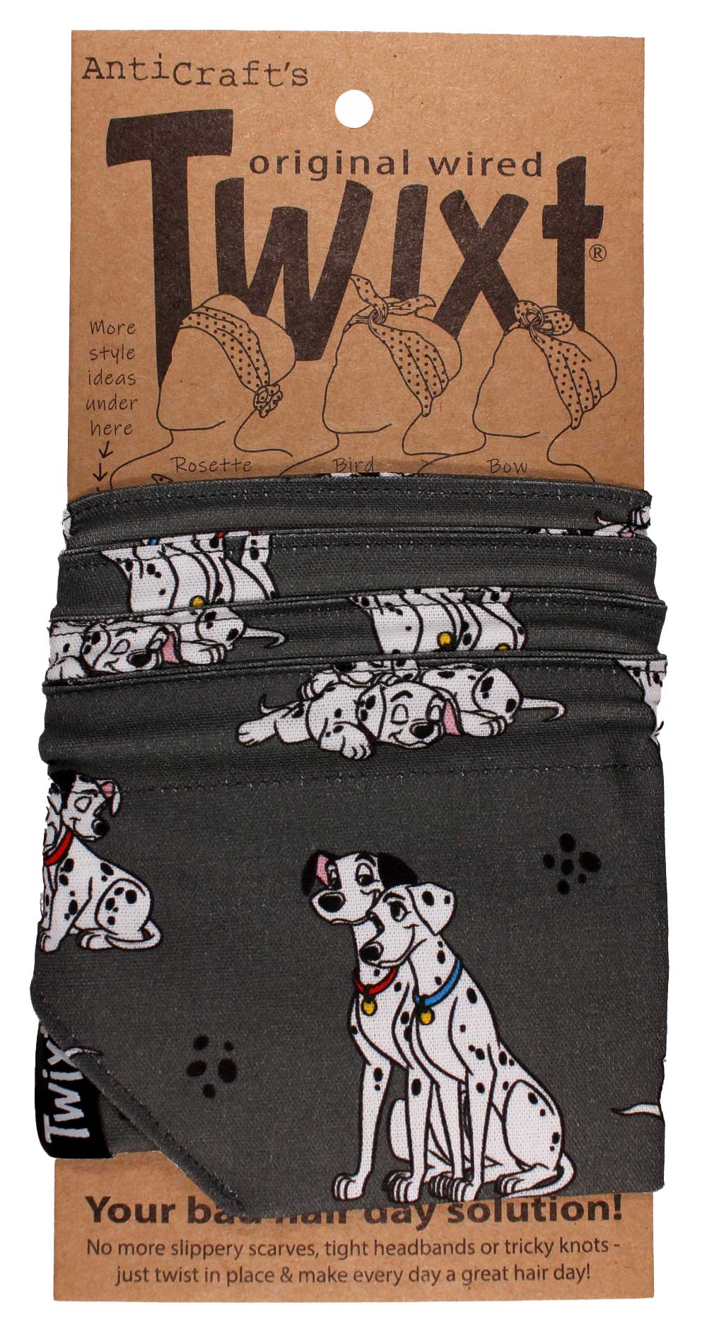 101 Dalmatians Twixt Wired Head Wrap AntiCraft Not a shop