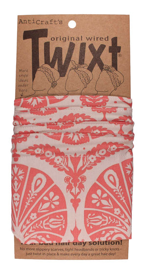 Boho Mandala in Pink - Twixt / Wired Head Wrap