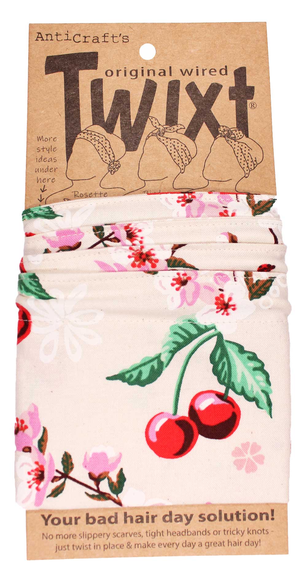 Cherry on Cream - Twixt / Wired Head Wrap