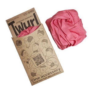 Coral Pink - Twurl / Stretchy Cap & Headband