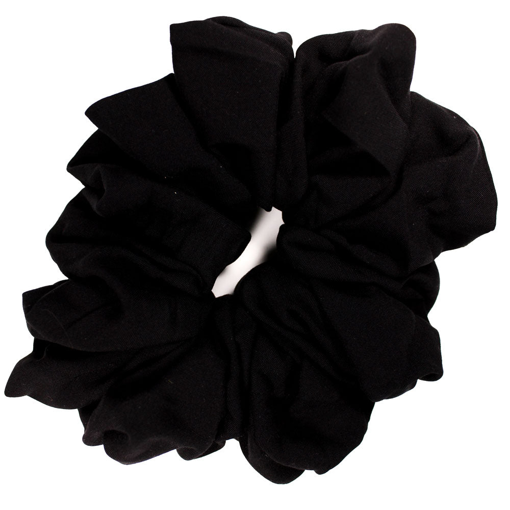 Plain Black - OTT XL Volumising Scrunchie