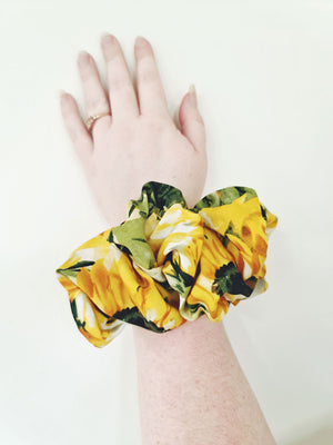 Sunflowers - OTT XL Volumising Scrunchie