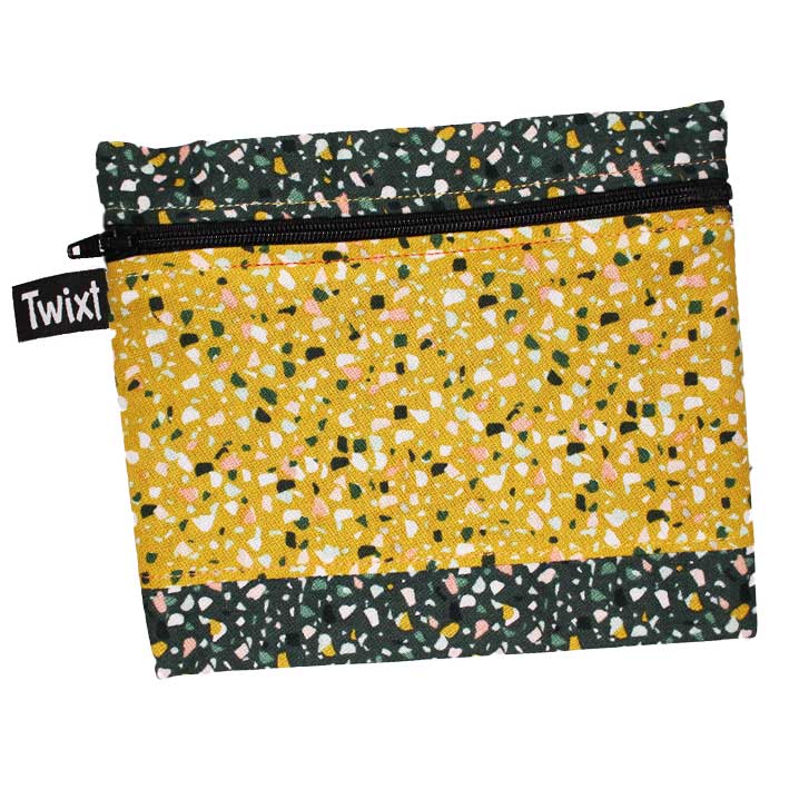 Terrazzo Mustard / Green - Storage Pouch